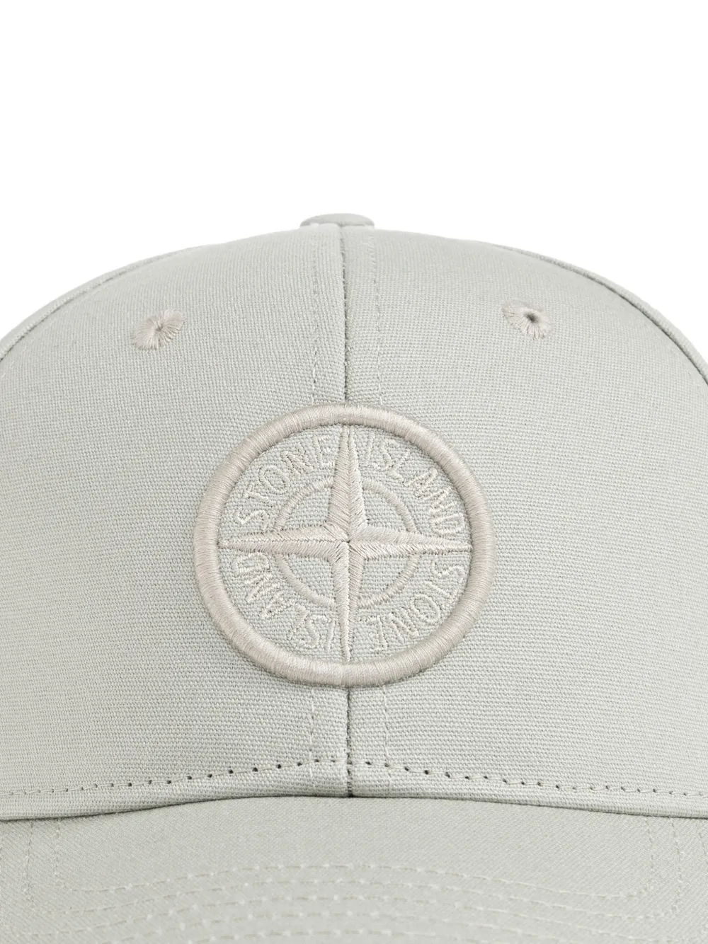  Stone Island Junior Logo-motif Cap - Grey 