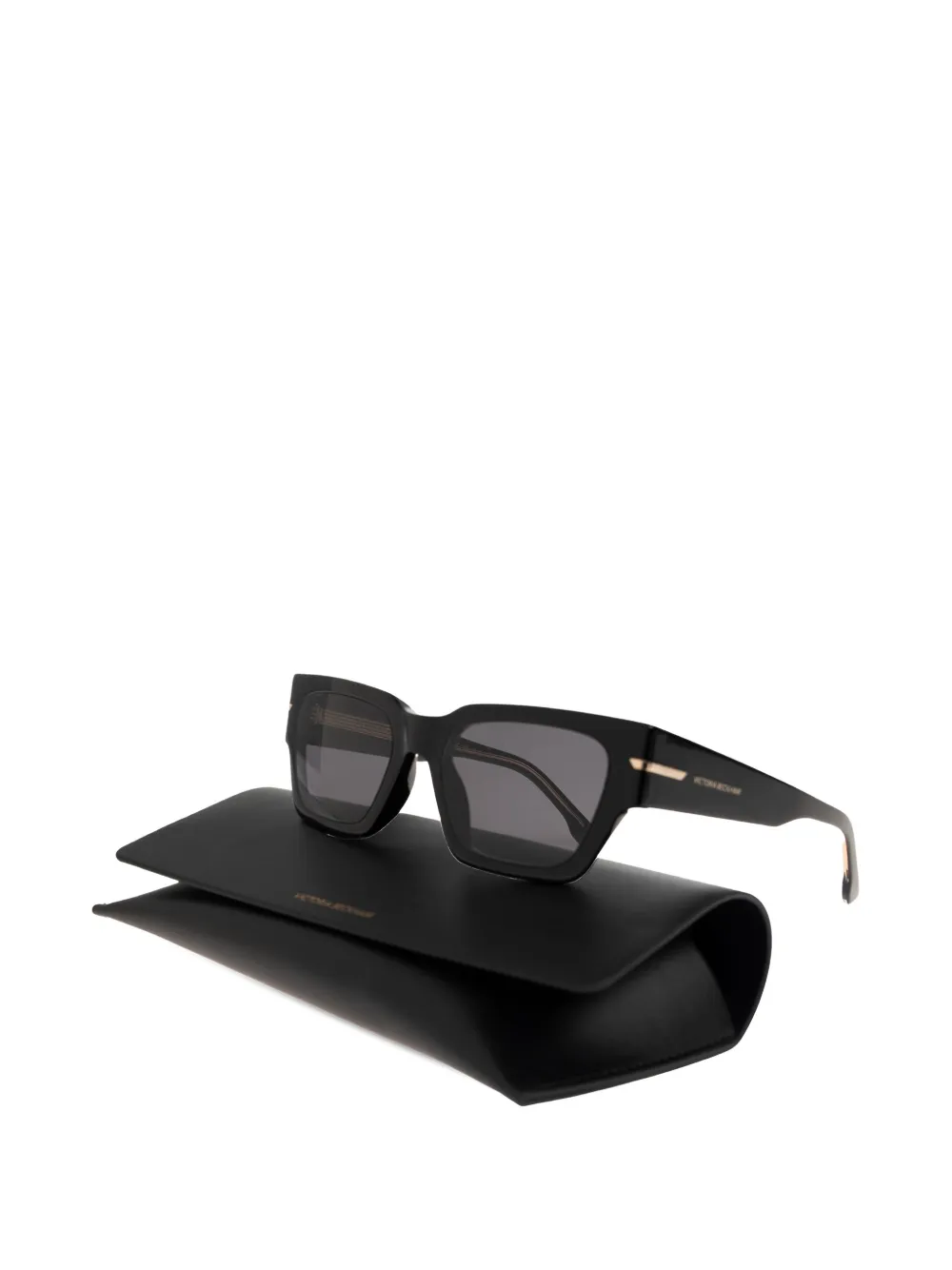Victoria Beckham Eyewear Zonnebril met vierkant montuur Zwart