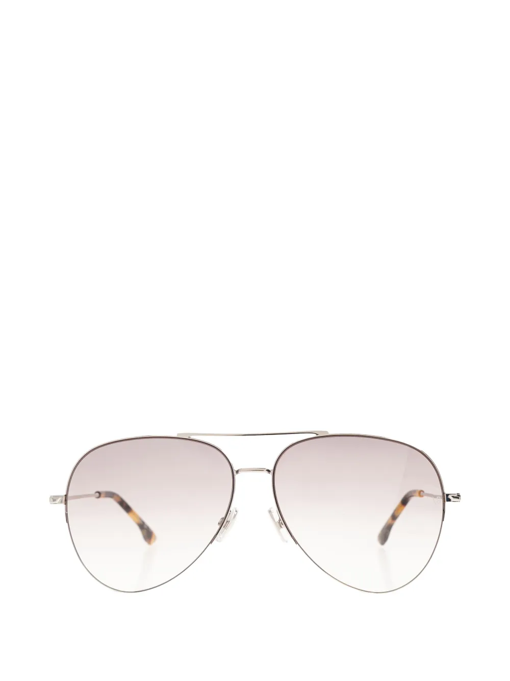 Victoria Beckham Eyewear geometric-frame sunglasses - Silber