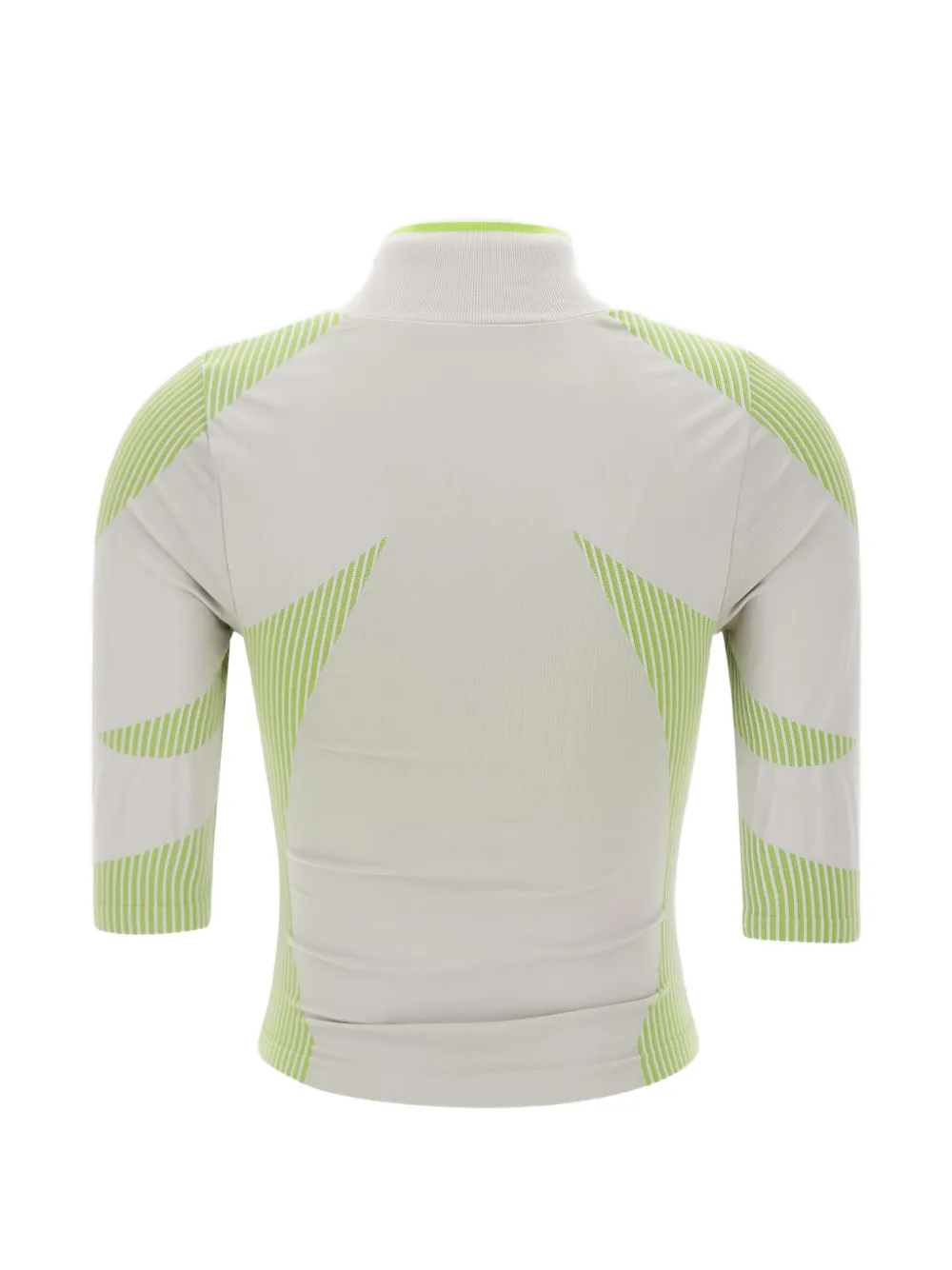  Casablanca Half-zip Logo-detail Top - Neutrals 