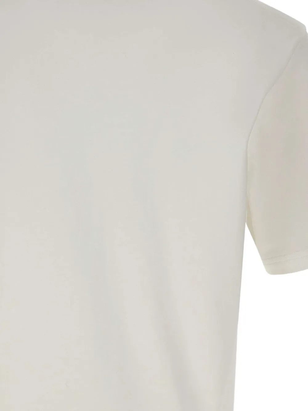 Lacoste T-shirt met logopatch Wit