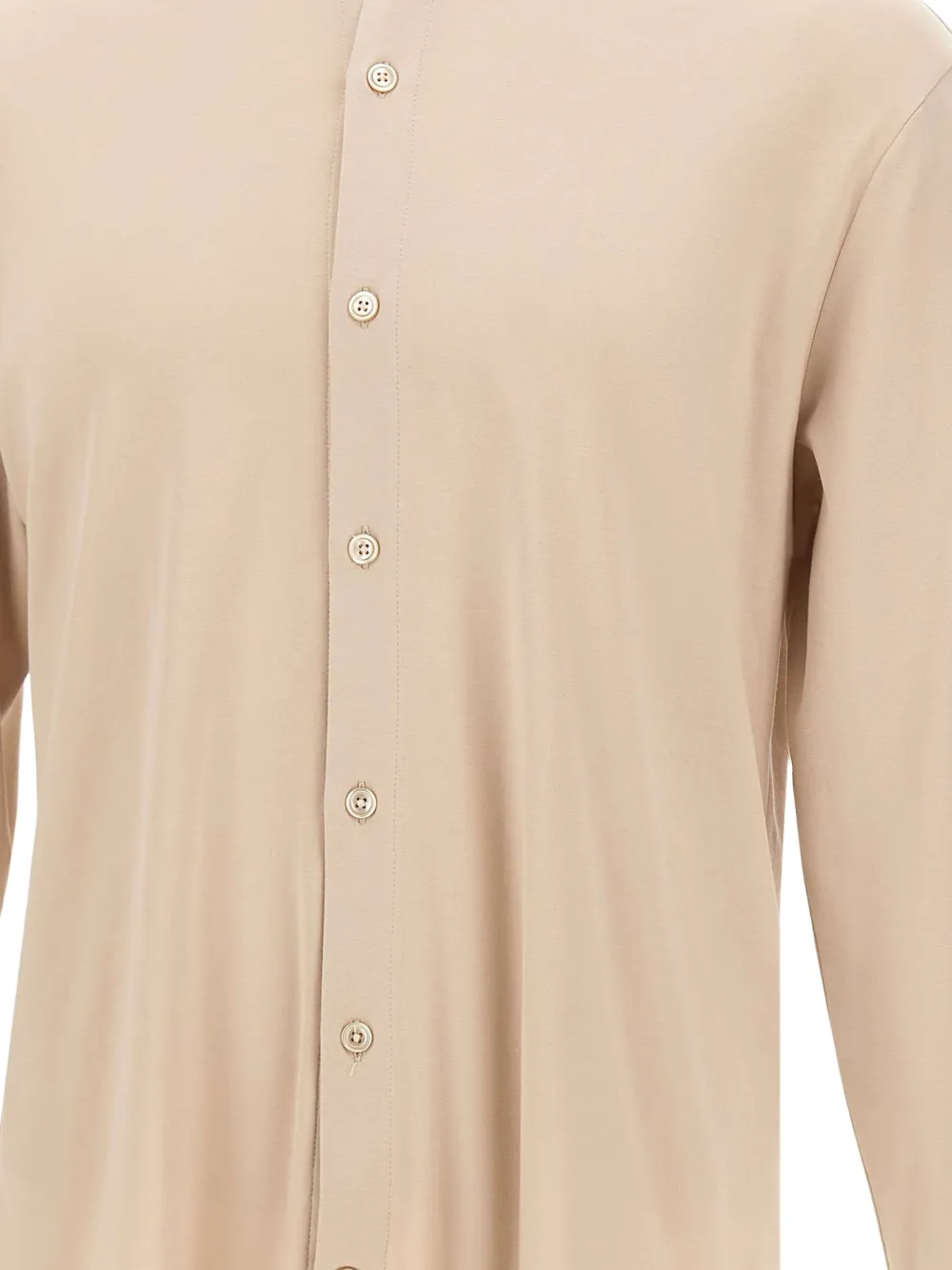 Double-Button Collar Shirt