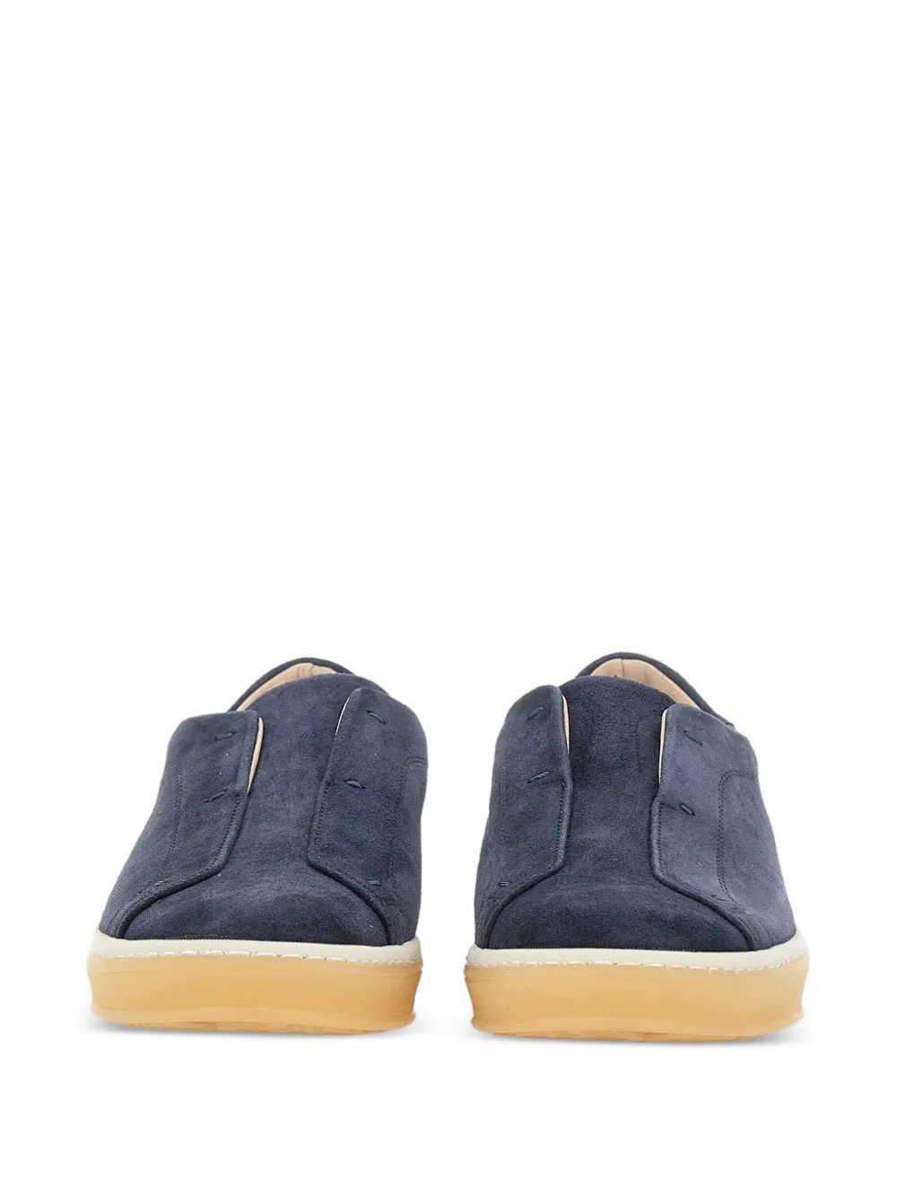  Eleventy Suede Slip-on Trainers - Blue 