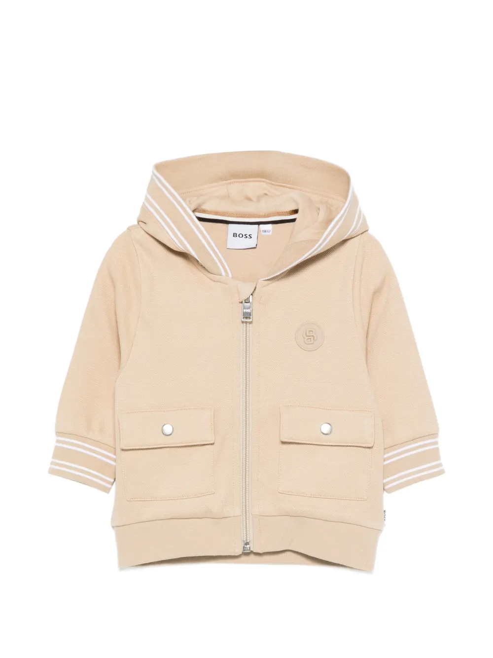 BOSS hooded pocket jacket - Toni neutri