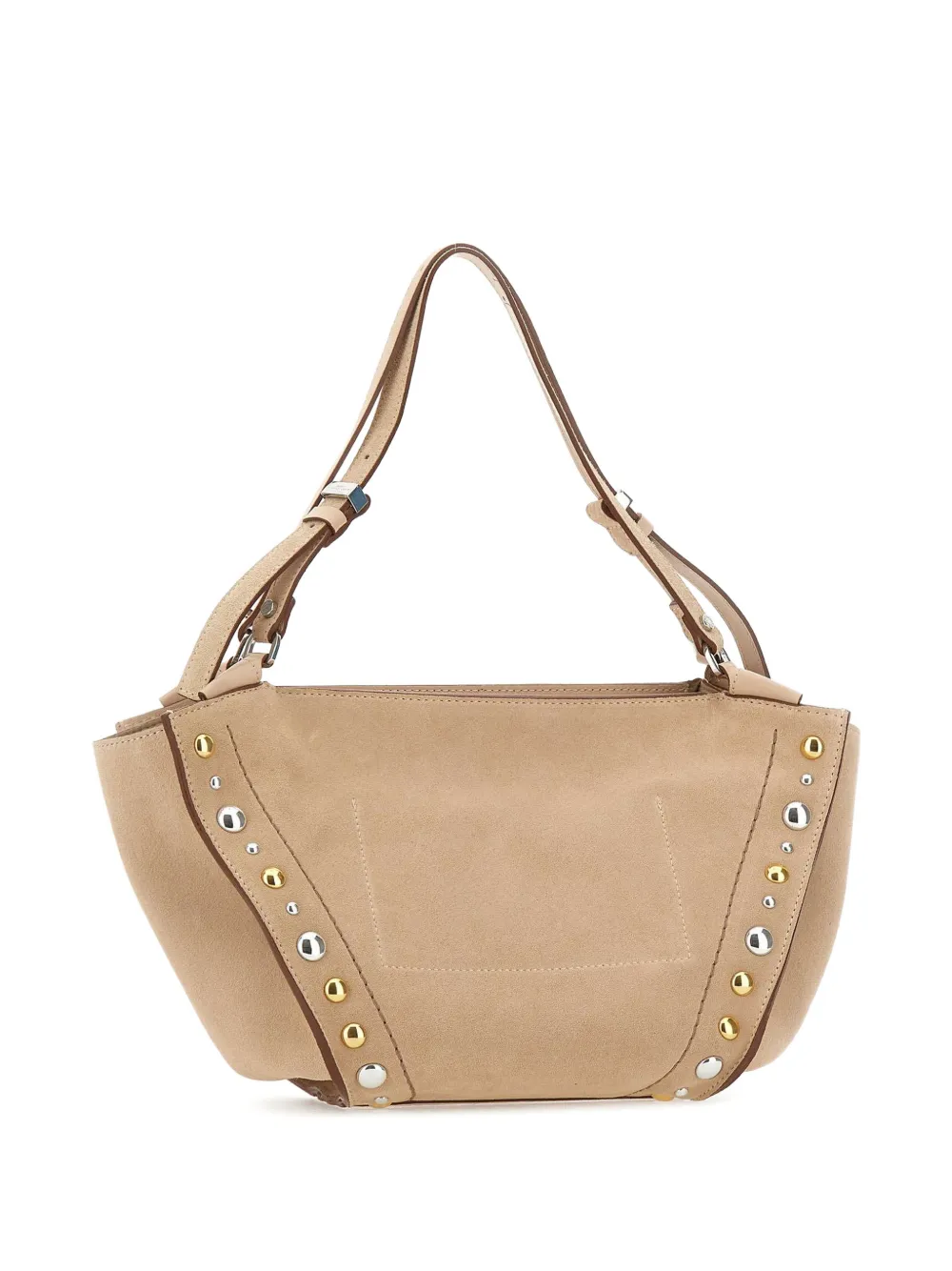  Gianni Chiarini Bloom Stud-embellishment Shoulder Bag - Neutrals 