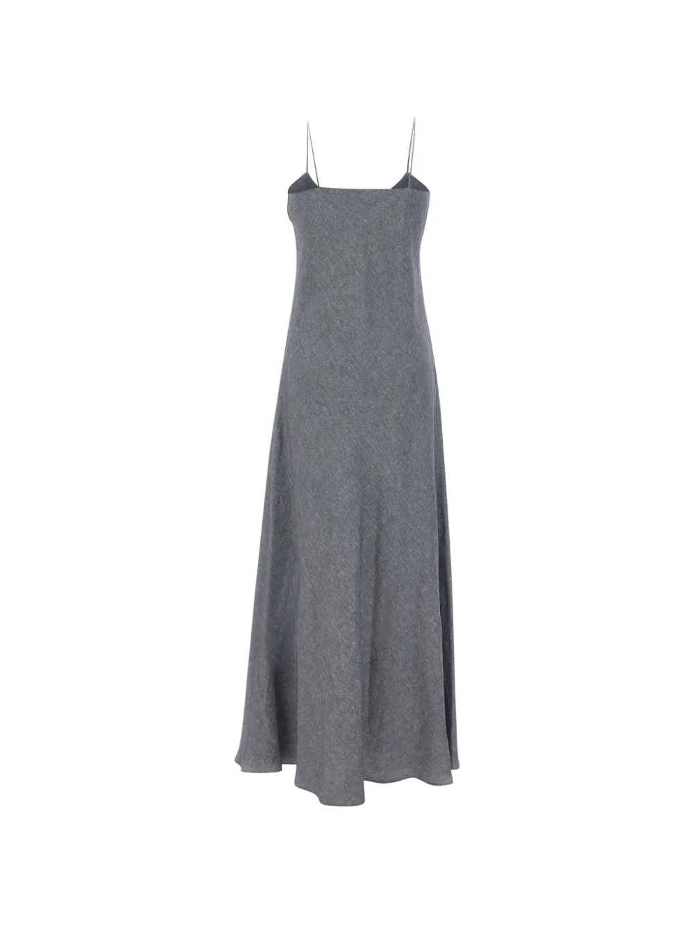  Eleventy V-neck Strap Maxi Dress - Grey 