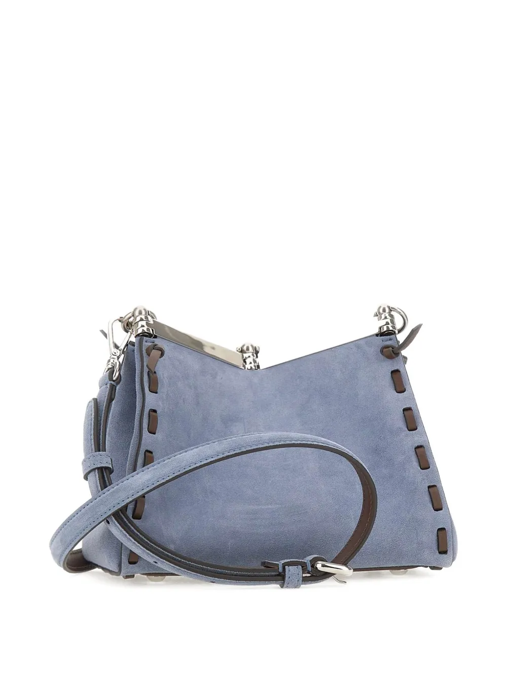 ETRO Vela schoudertas met Pegasus-logo Blauw