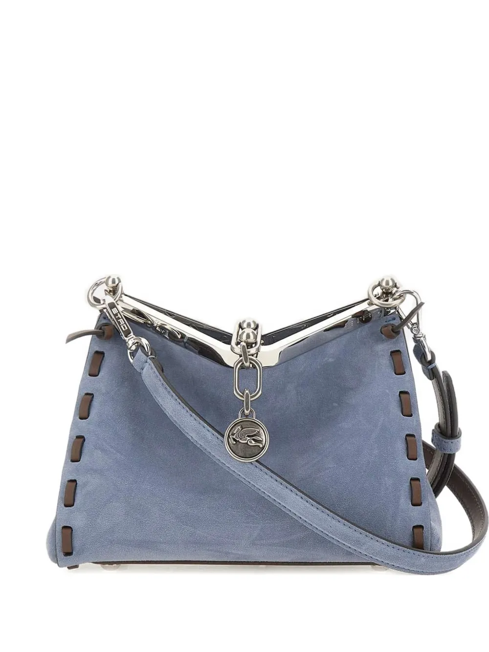 ETRO Vela Pegasus-logo shoulder bag - Blu