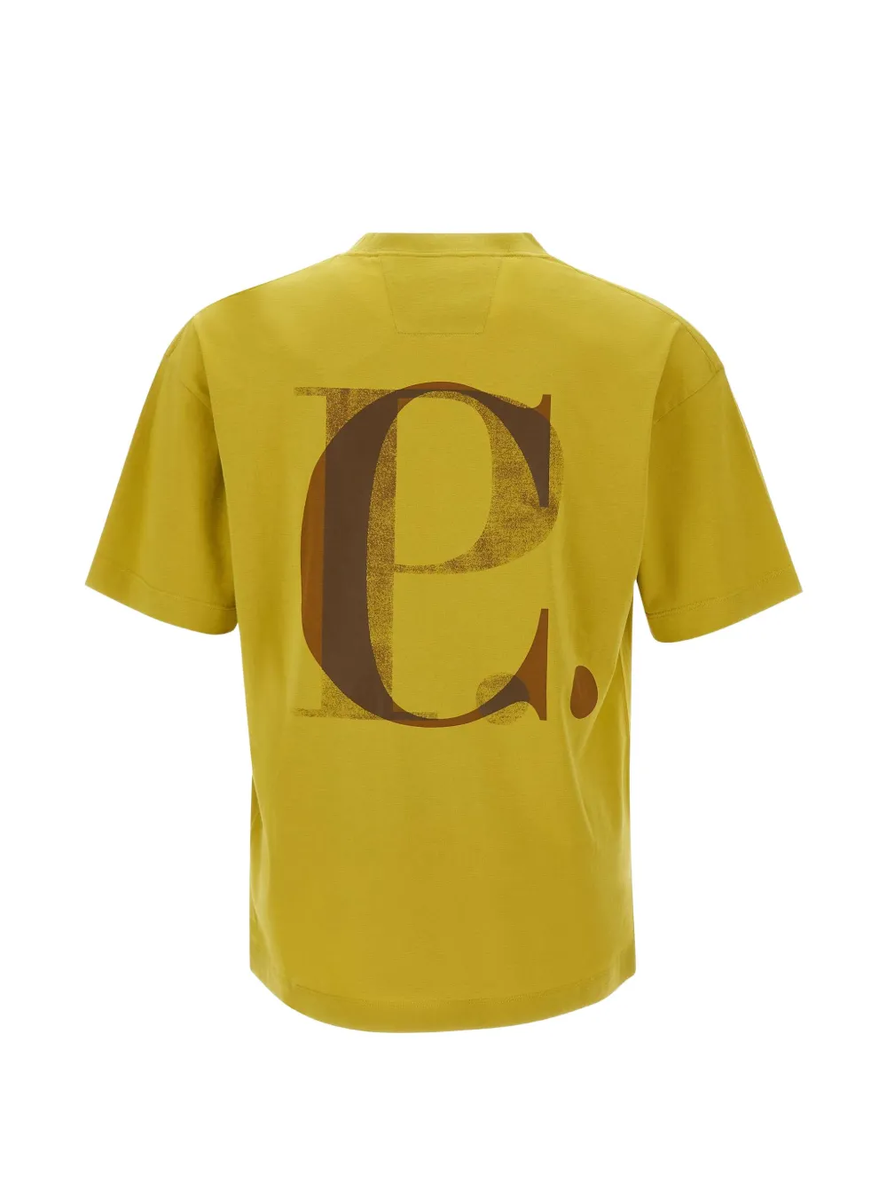 C.P. Company T-shirt met logoprint Groen