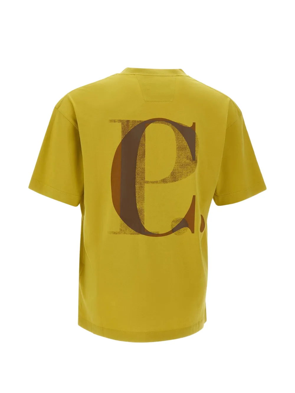 C.P. Company T-shirt met logoprint Groen