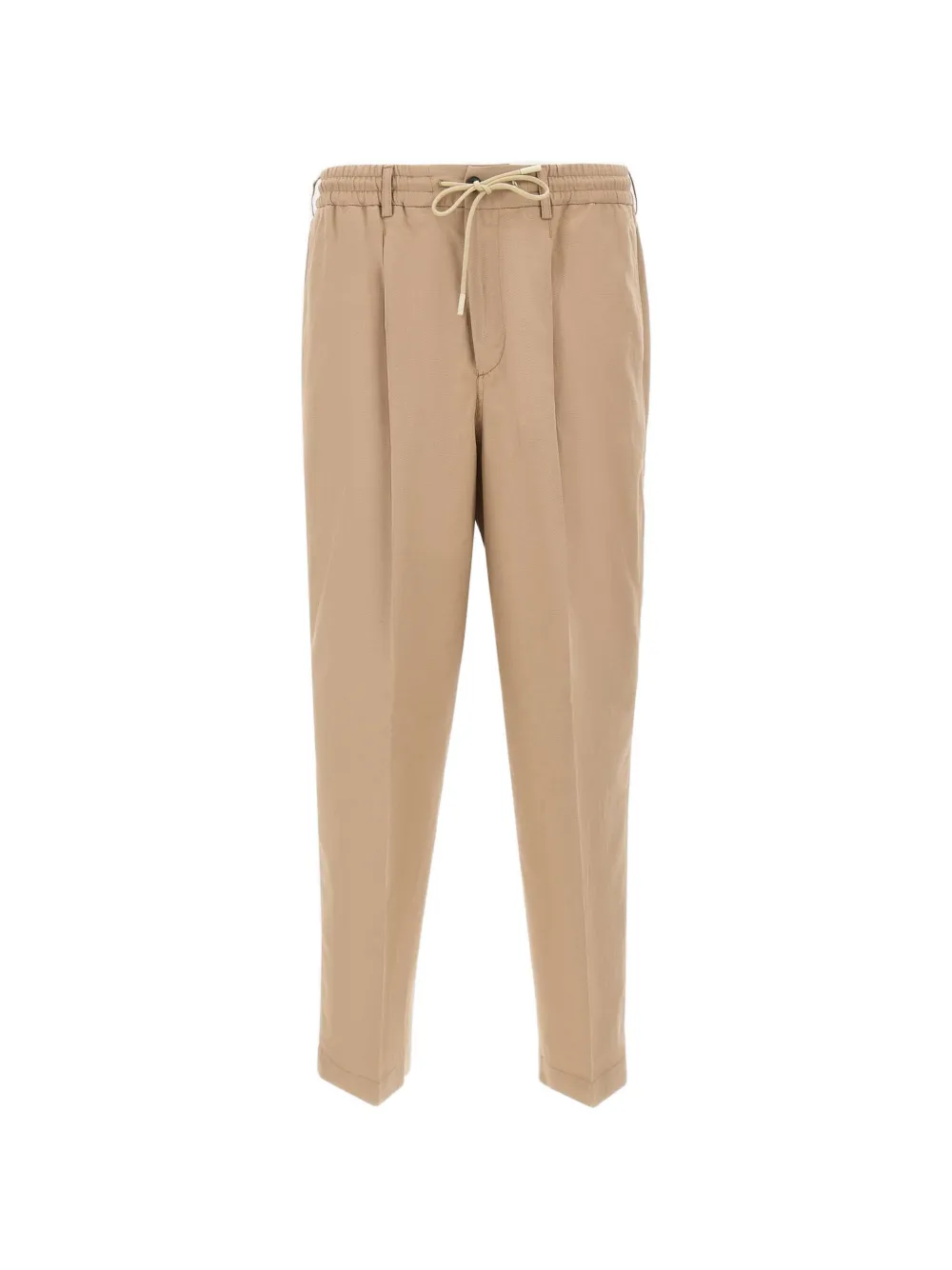 PT Torino elasticated drawstring trousers - Toni neutri