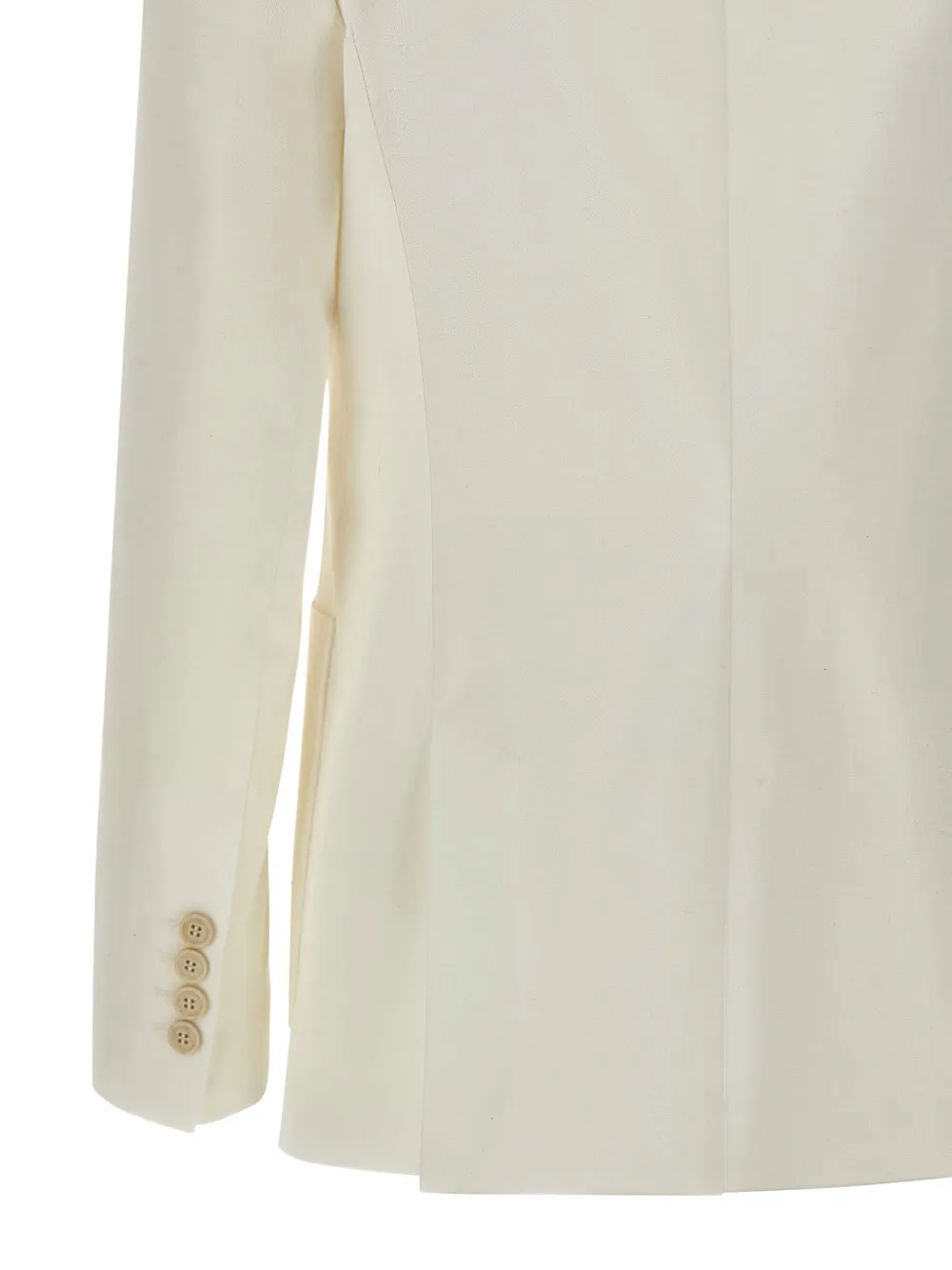 Eleventy Blazer met dubbele rij knopen Beige