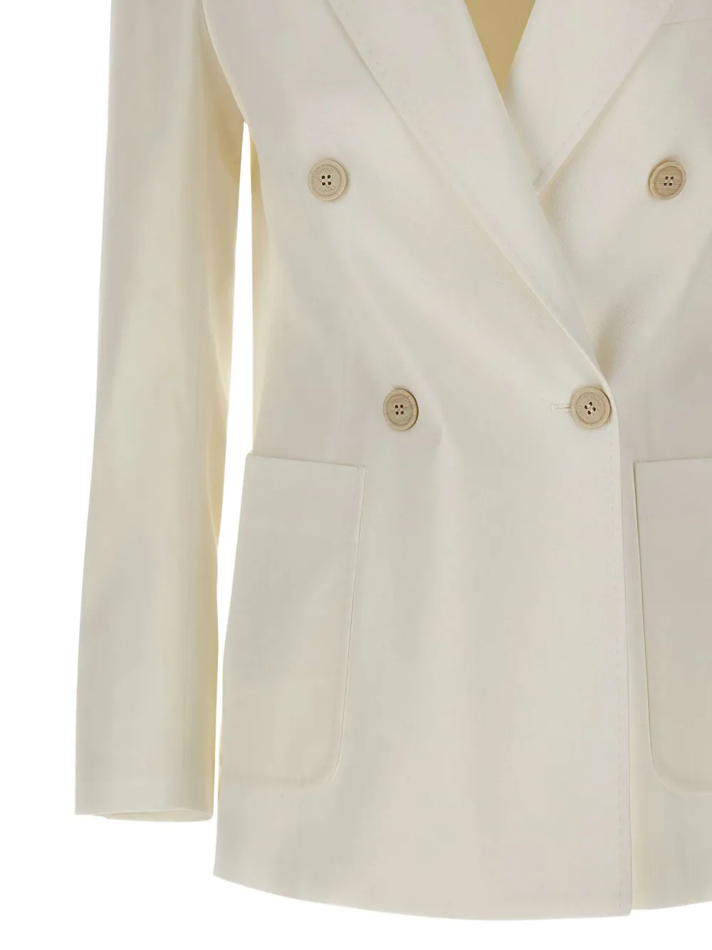 Eleventy Blazer met dubbele rij knopen Beige