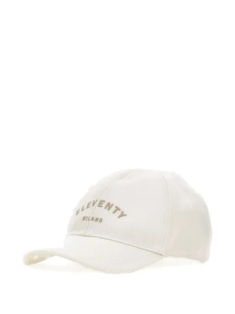 Eleventy logo-print cap