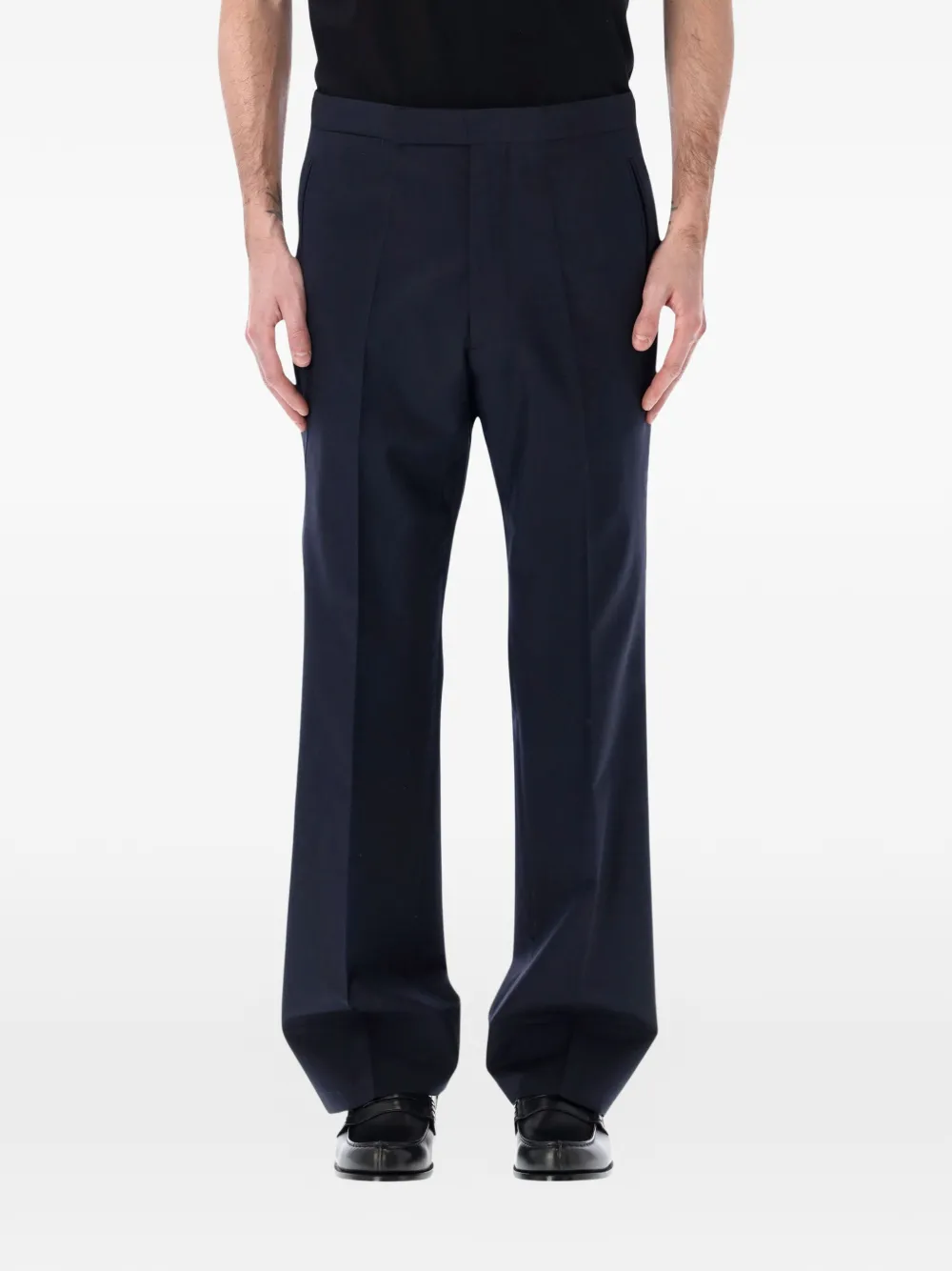 Prada button trousers - Blu