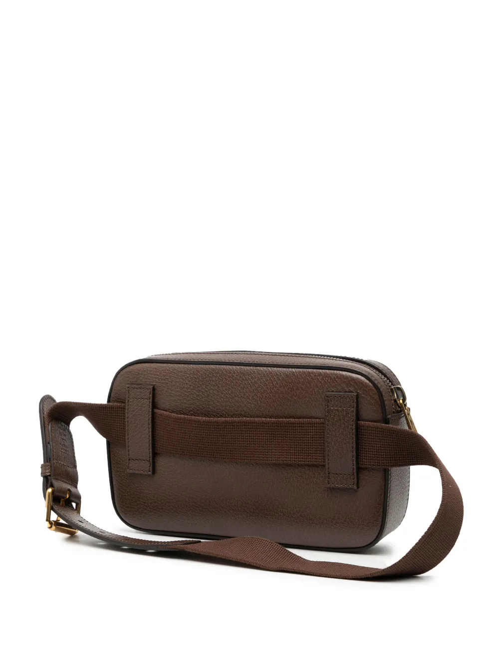 2016-2025 100th Anniversary Textured Dollar Calfskin Logo Belt Bag