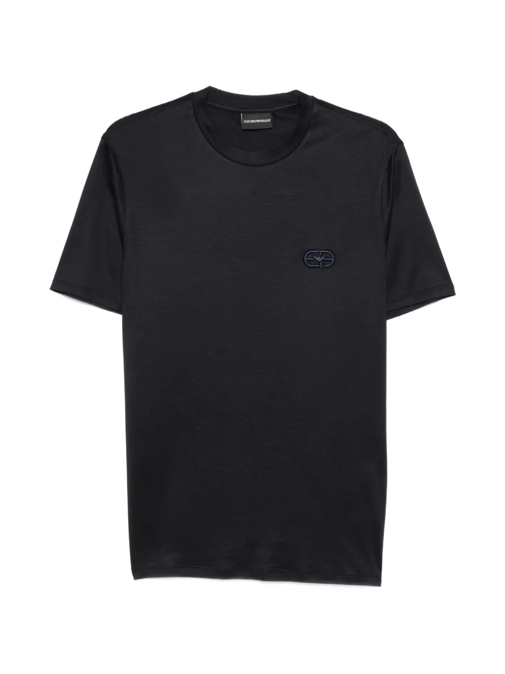 Emporio Armani logo T-shirt - Blu