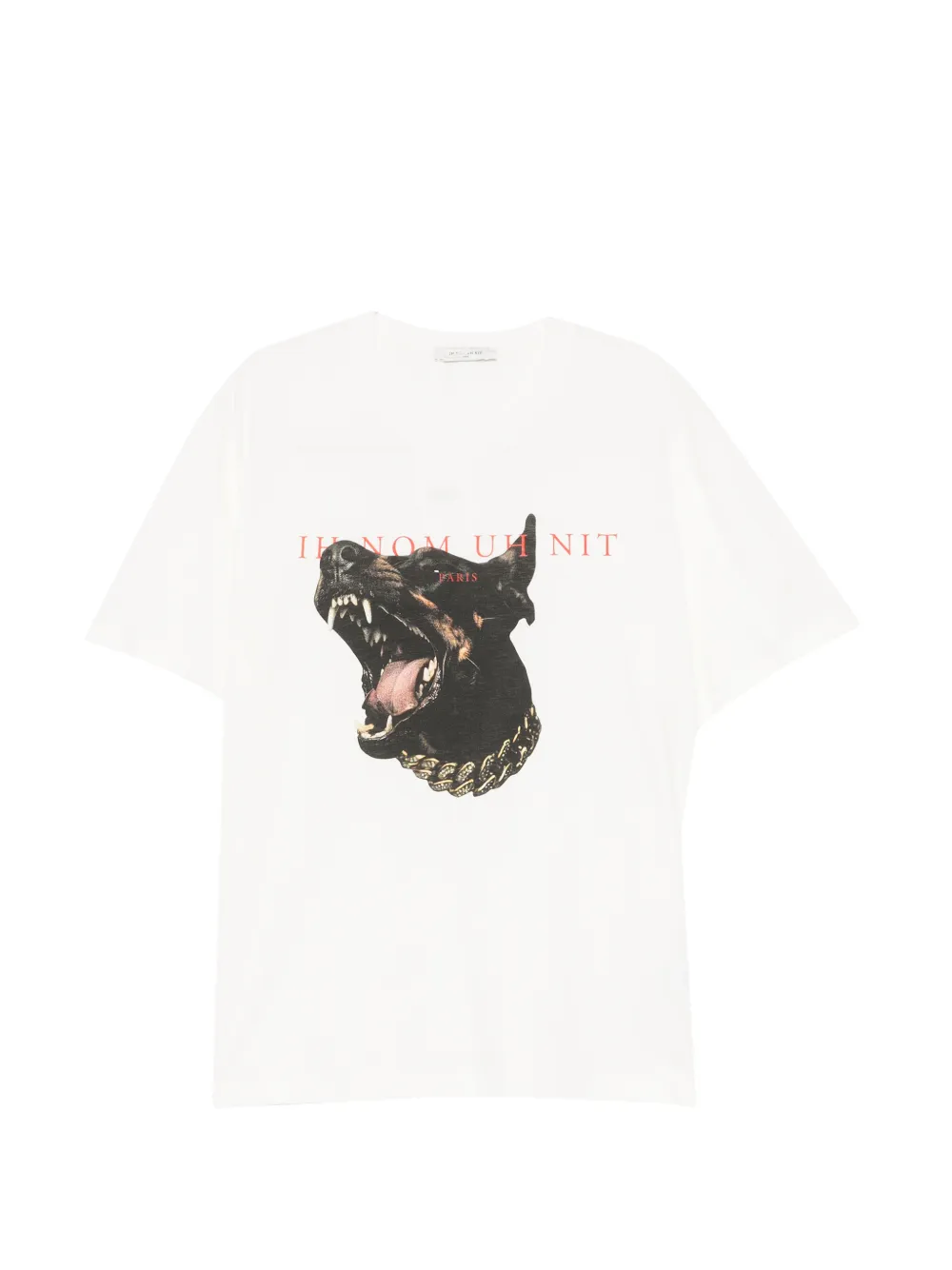 Ih Nom Uh Nit graphic-print crew neck T-shirt - Toni neutri