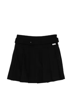 SHUSHU/TONG プリーツ スカート | ブラック | FARFETCH JP