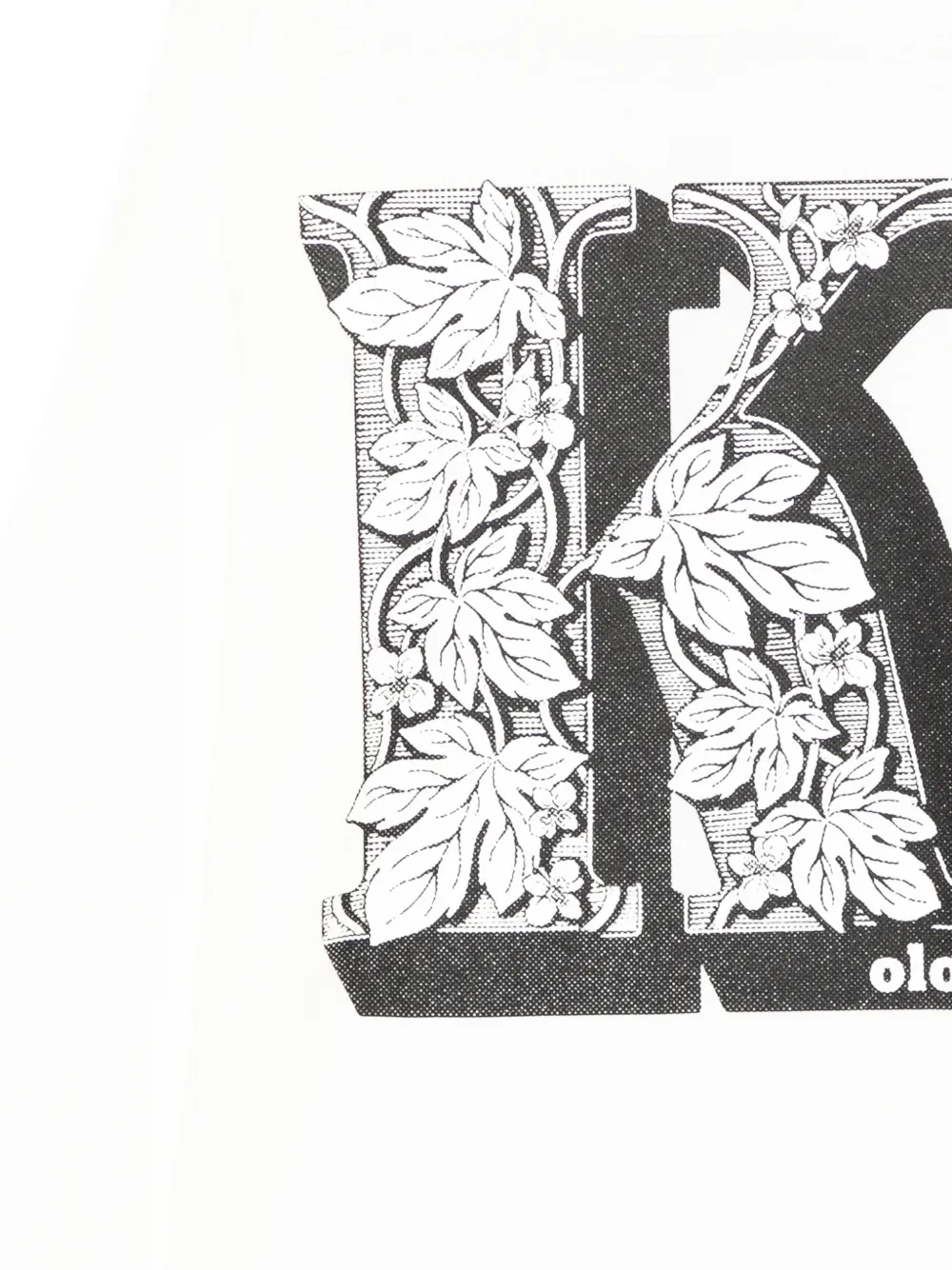 Kolor T-shirt met print Wit