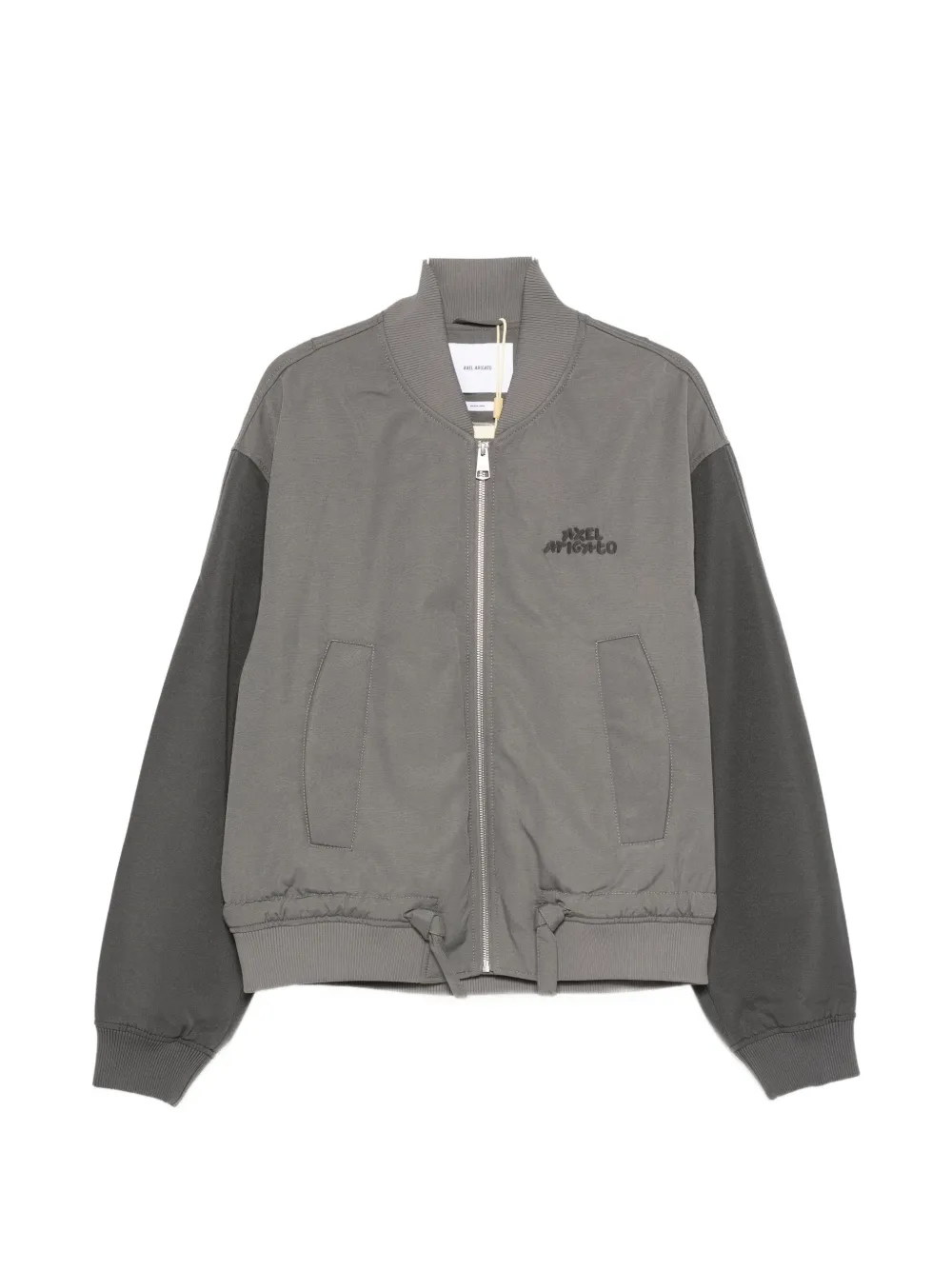 Axel Arigato Archer logo bomber jacket – Grey