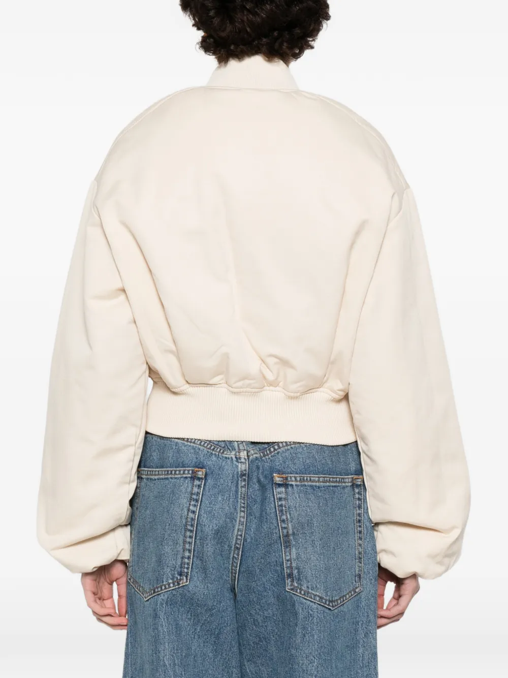 Axel Arigato Lola bomberjack met rits Beige