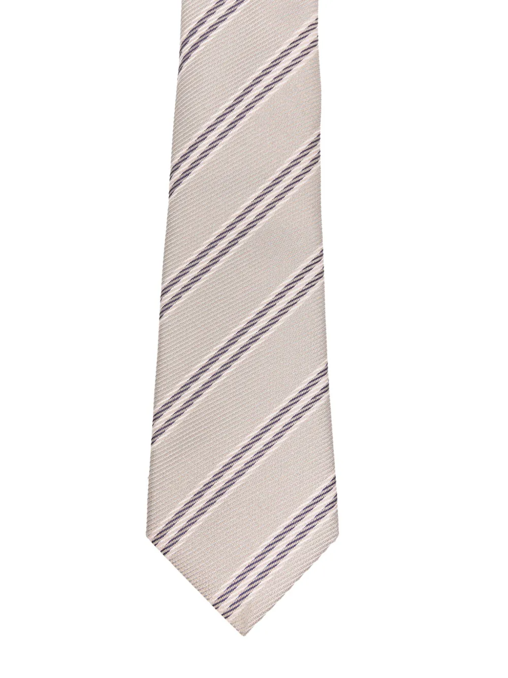  Giorgio Armani Striped Tie - Neutrals 