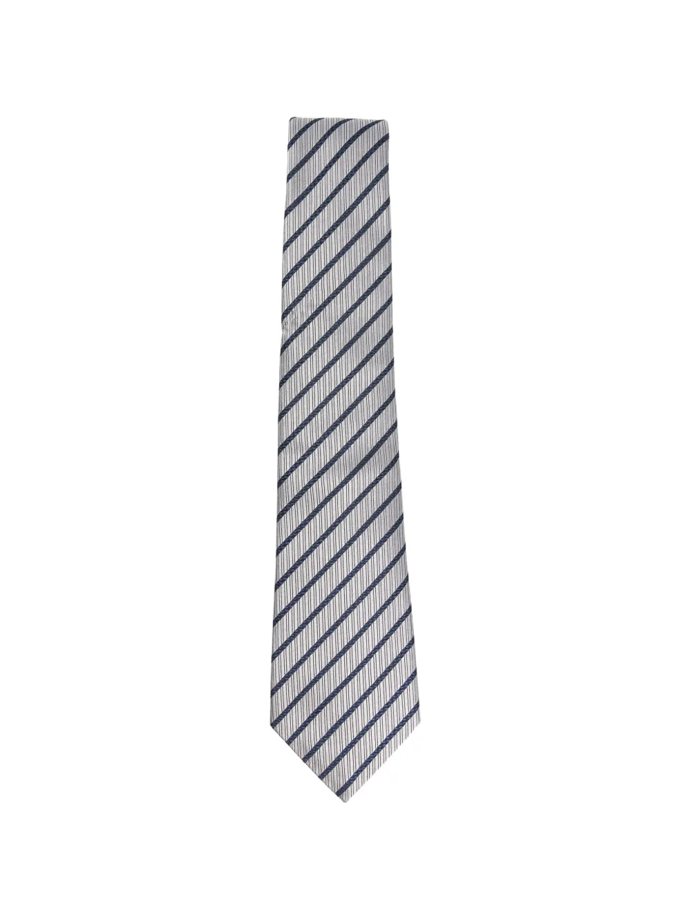 Giorgio Armani striped tie - Grigio