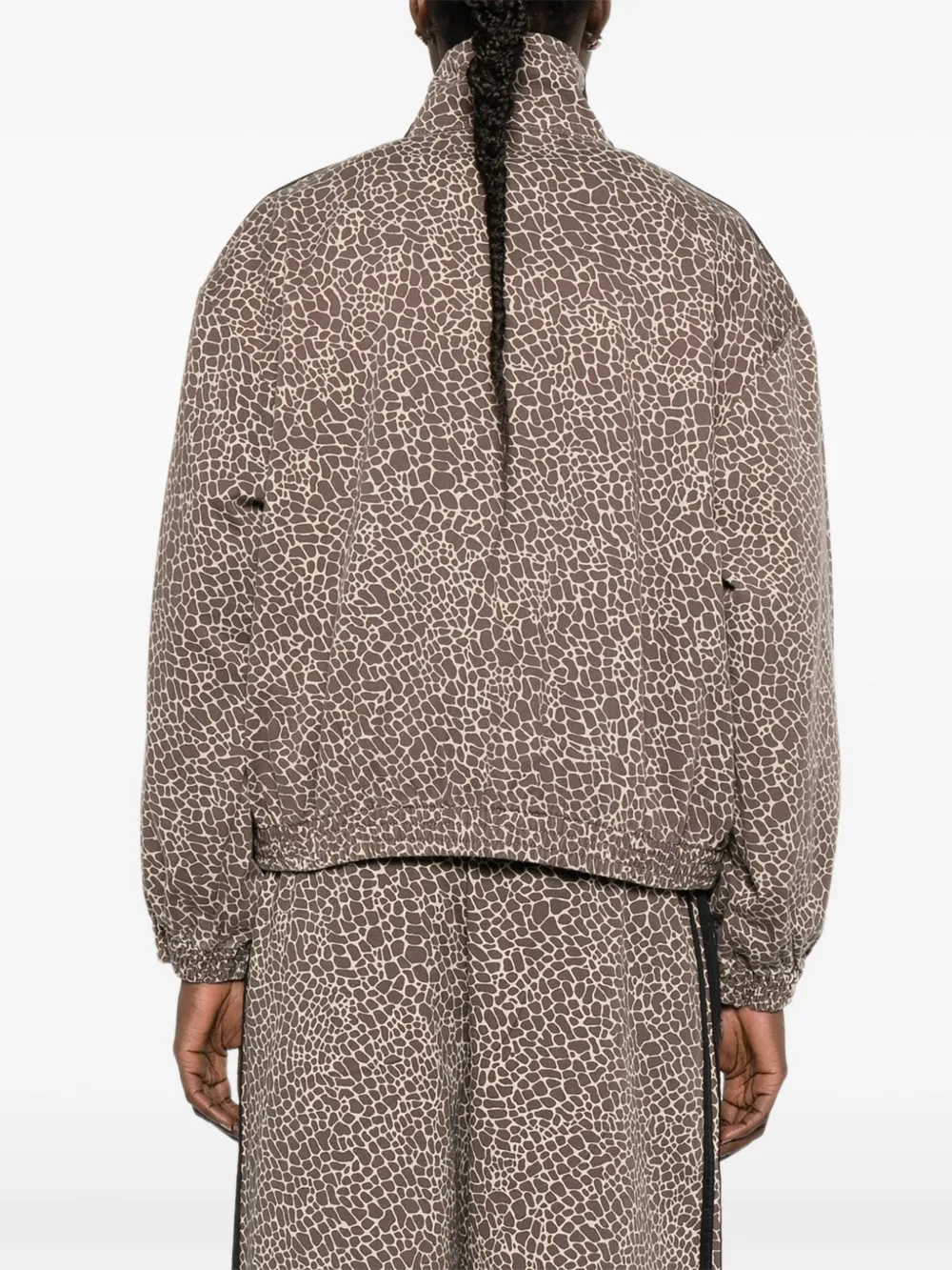 adidas Jack met dierenprint Bruin