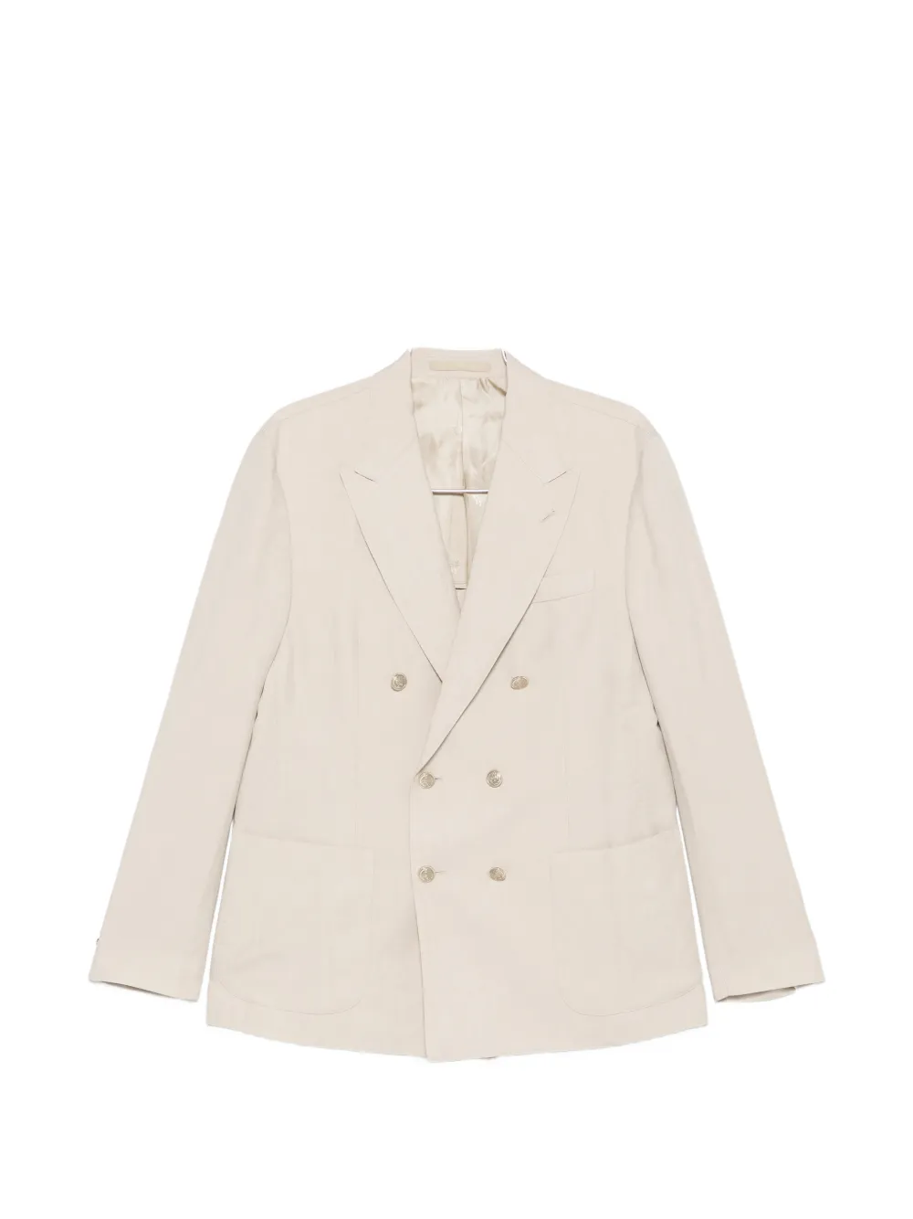Eleventy double-breasted blazer - Nude