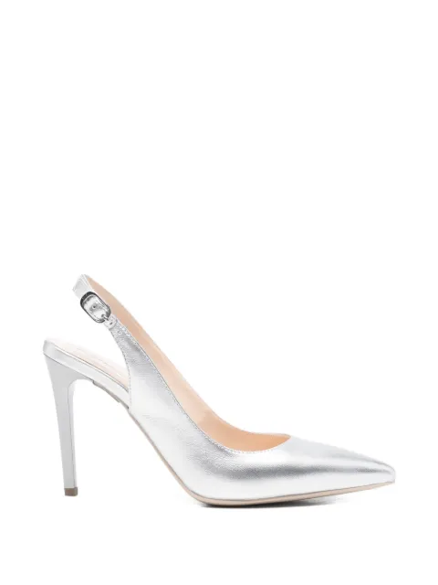 NERO GIARDINI slingback pointed pumps