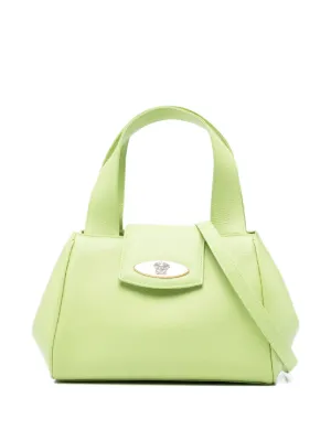 う*ん様 versace pre-owned 1990s レザーハンドバッグ Versace Pre-Owned 1990s レザー ハンドバッグ | グリーン | FARFETCH JP