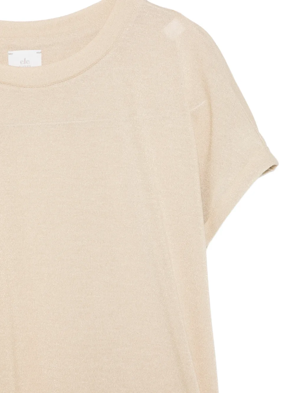  Eleventy Crew-neck Short-sleeves T-shirt - Neutrals 