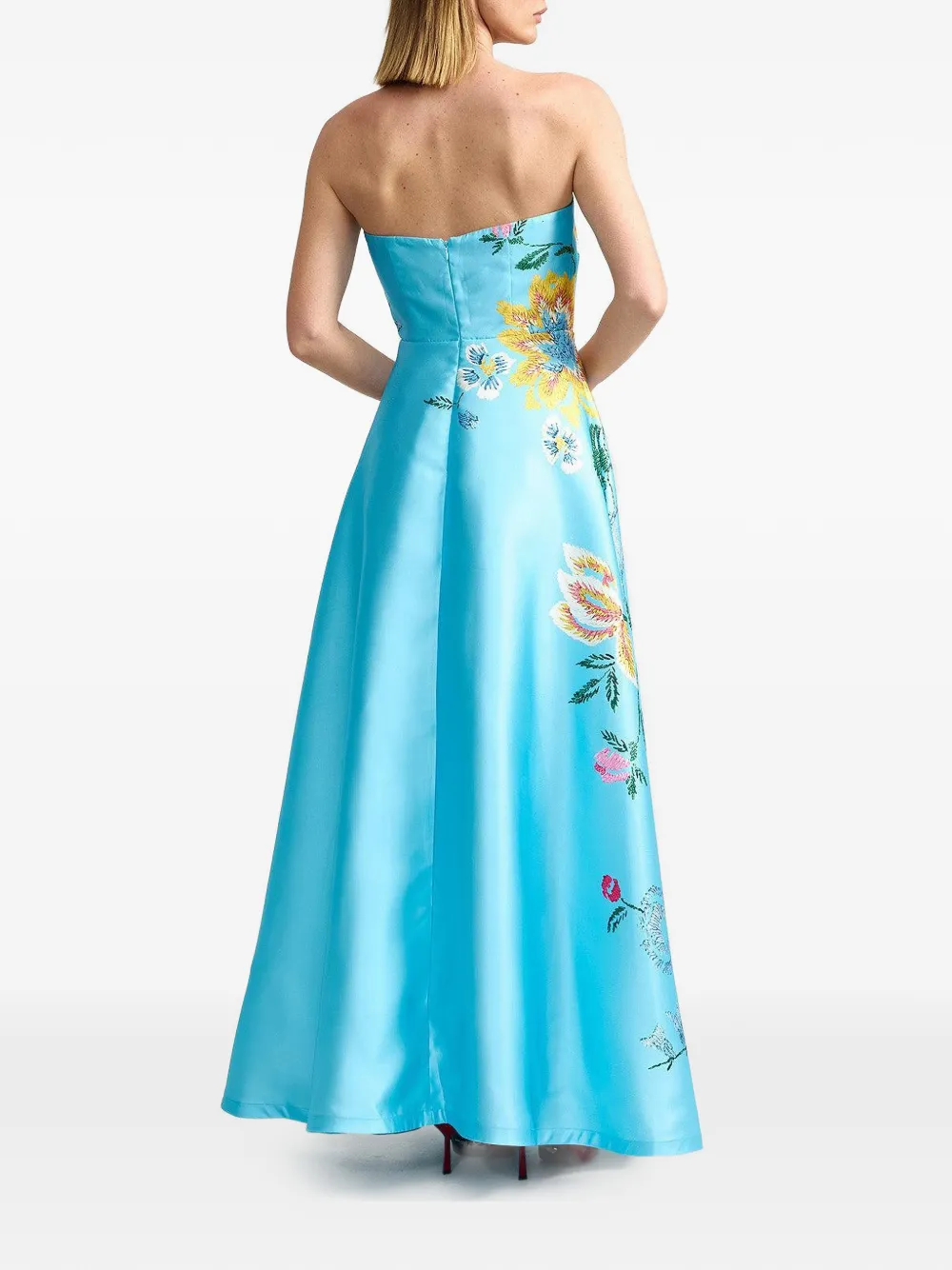 Aston Studio Vestido Largo Audrey - Azul 