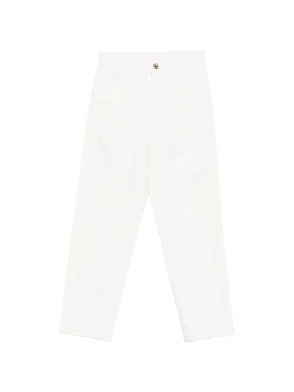 Eleventy belt-loops trousers - Bianco