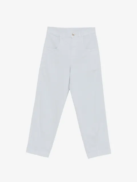 Eleventy belt-loops trousers