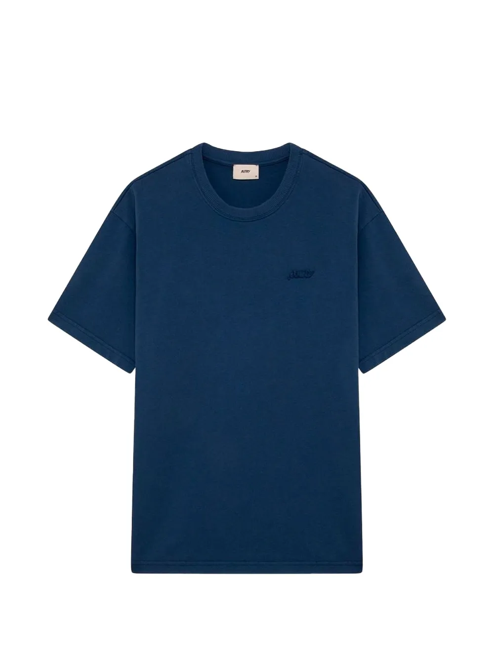 Autry logo-embroidered T-shirt - Blu