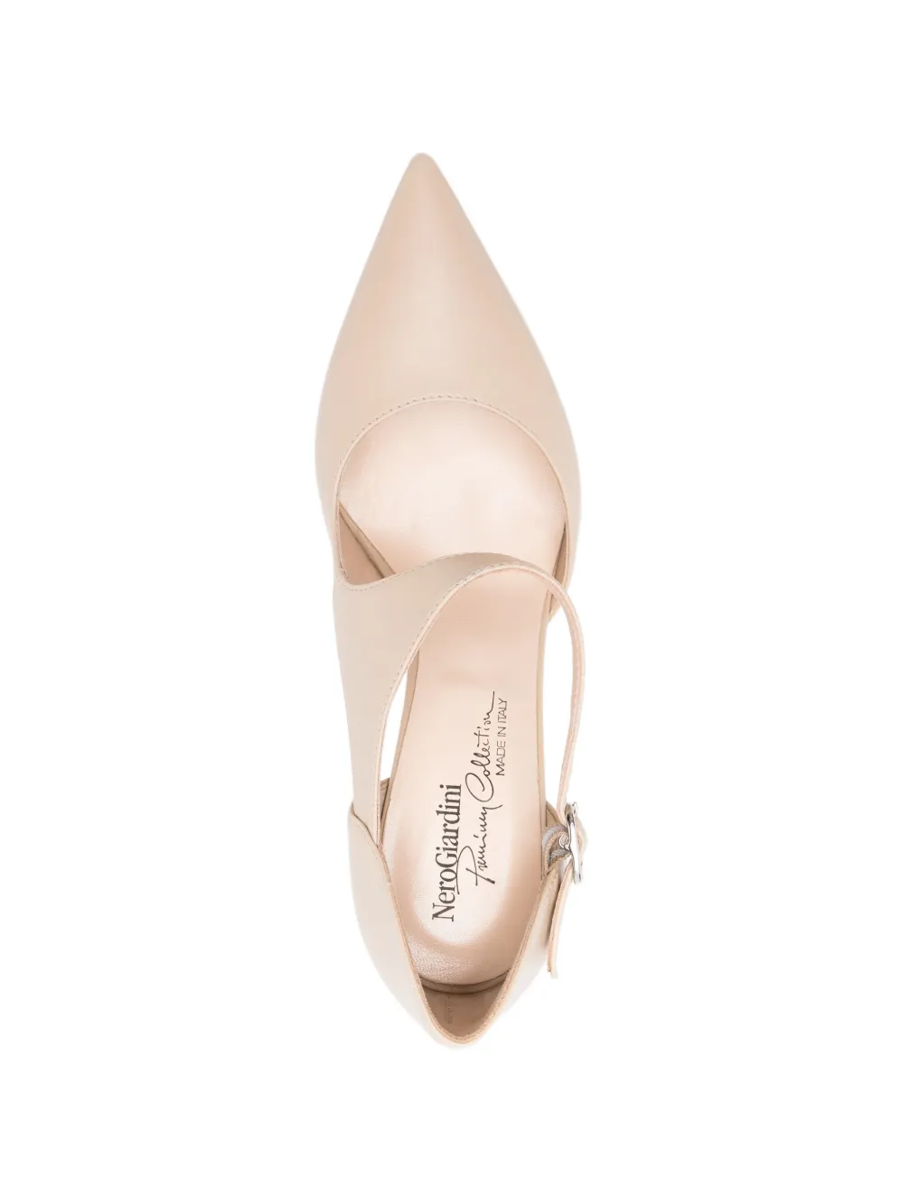 NERO GIARDINI buckle-strap pumps Beige