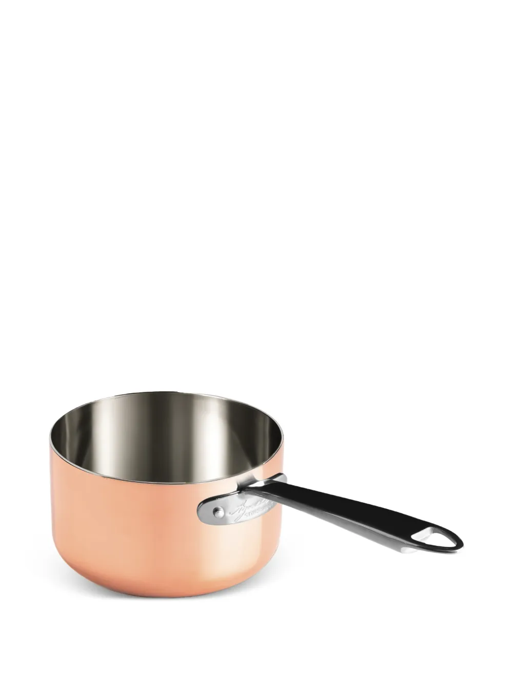 PENTOLE AGNELLI copper induction pan - Arancione