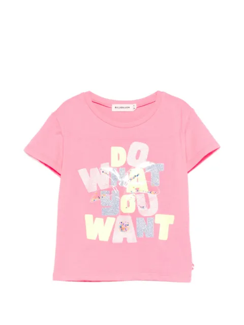 Billieblush playera con glitter