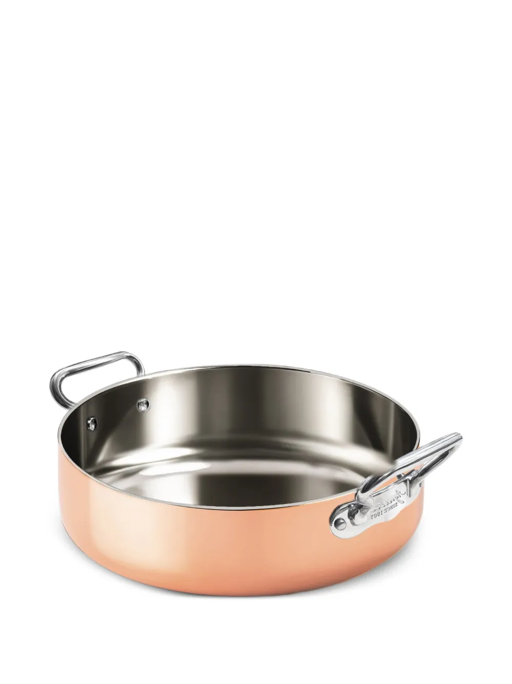 PENTOLE AGNELLI copper pan - Arancione