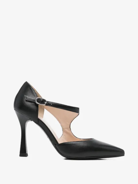 NERO GIARDINI zapatillas con tiras y hebillas