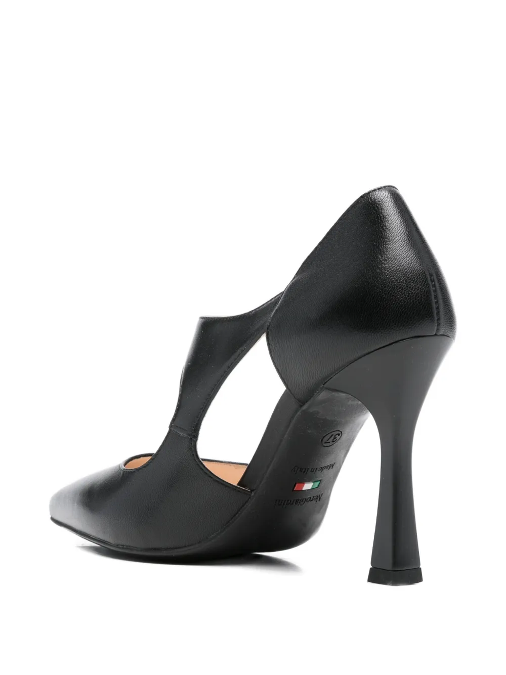 NERO GIARDINI Leren pumps Zwart