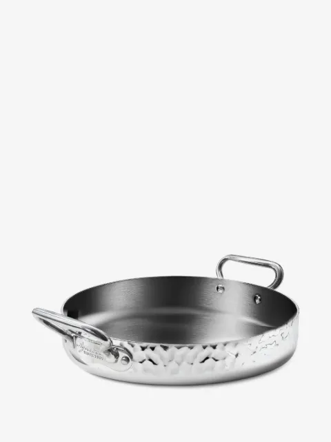 PENTOLE AGNELLI hammered inox frying pan