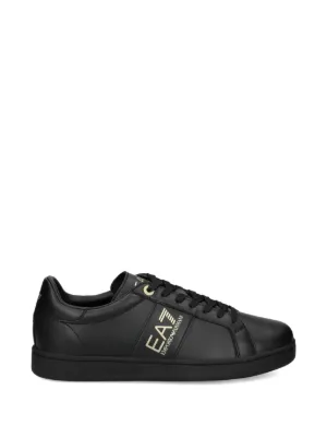 Ea7 Emporio Armani ロゴ スニーカー | ブラック | FARFETCH JP