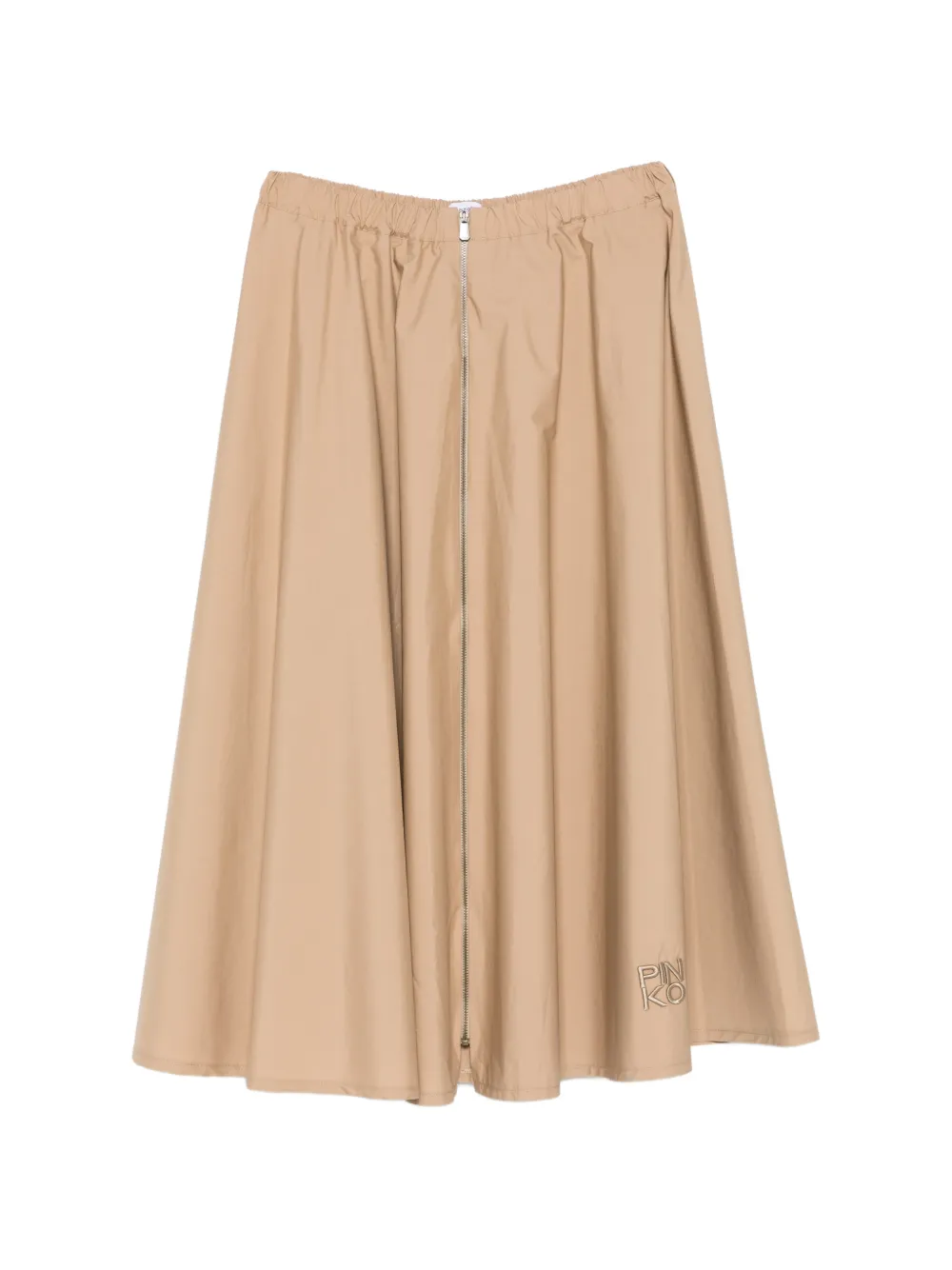 Pinko Kids zip logo skirt - Toni neutri