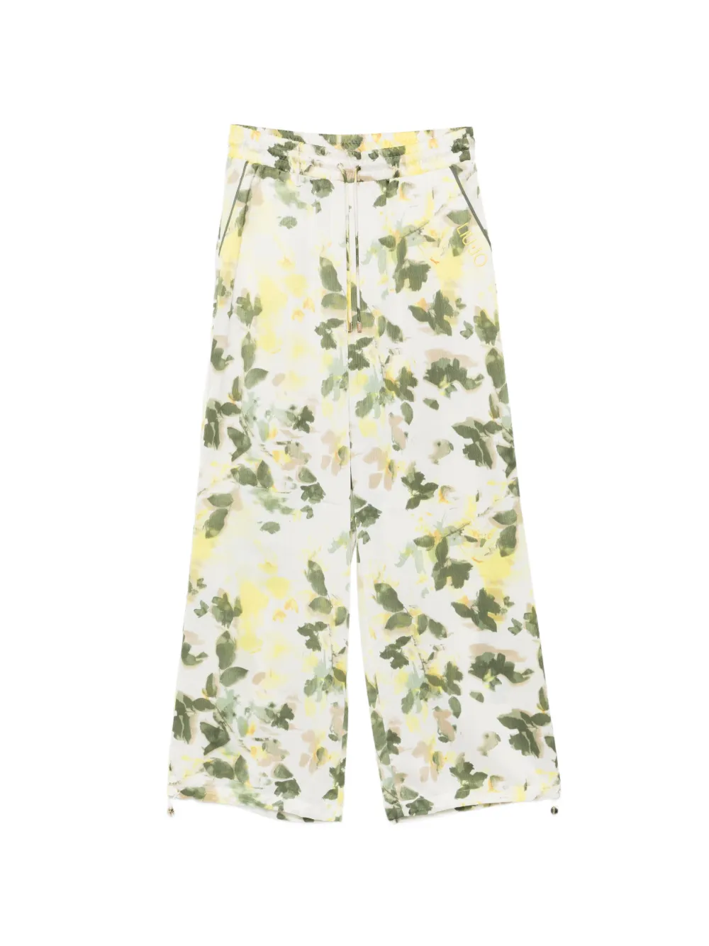 LIU JO floral-print trousers - Verde
