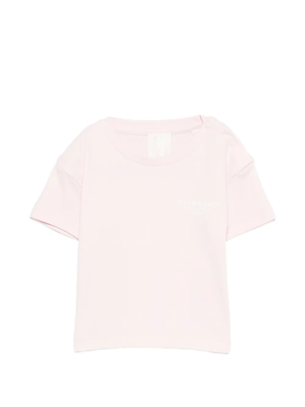 Givenchy Kids logo-print T-shirt - Rosa