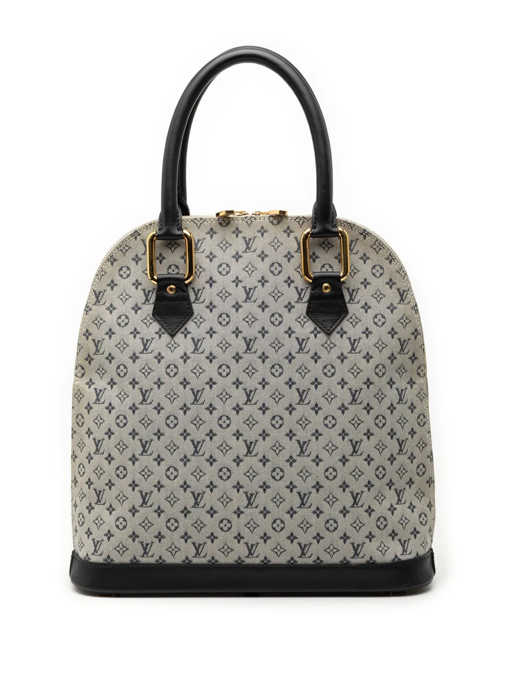 Louis Vuitton Pre-Owned Borsa a mano Alma Haut con monogramma Mini Lin 2001 - Grigio