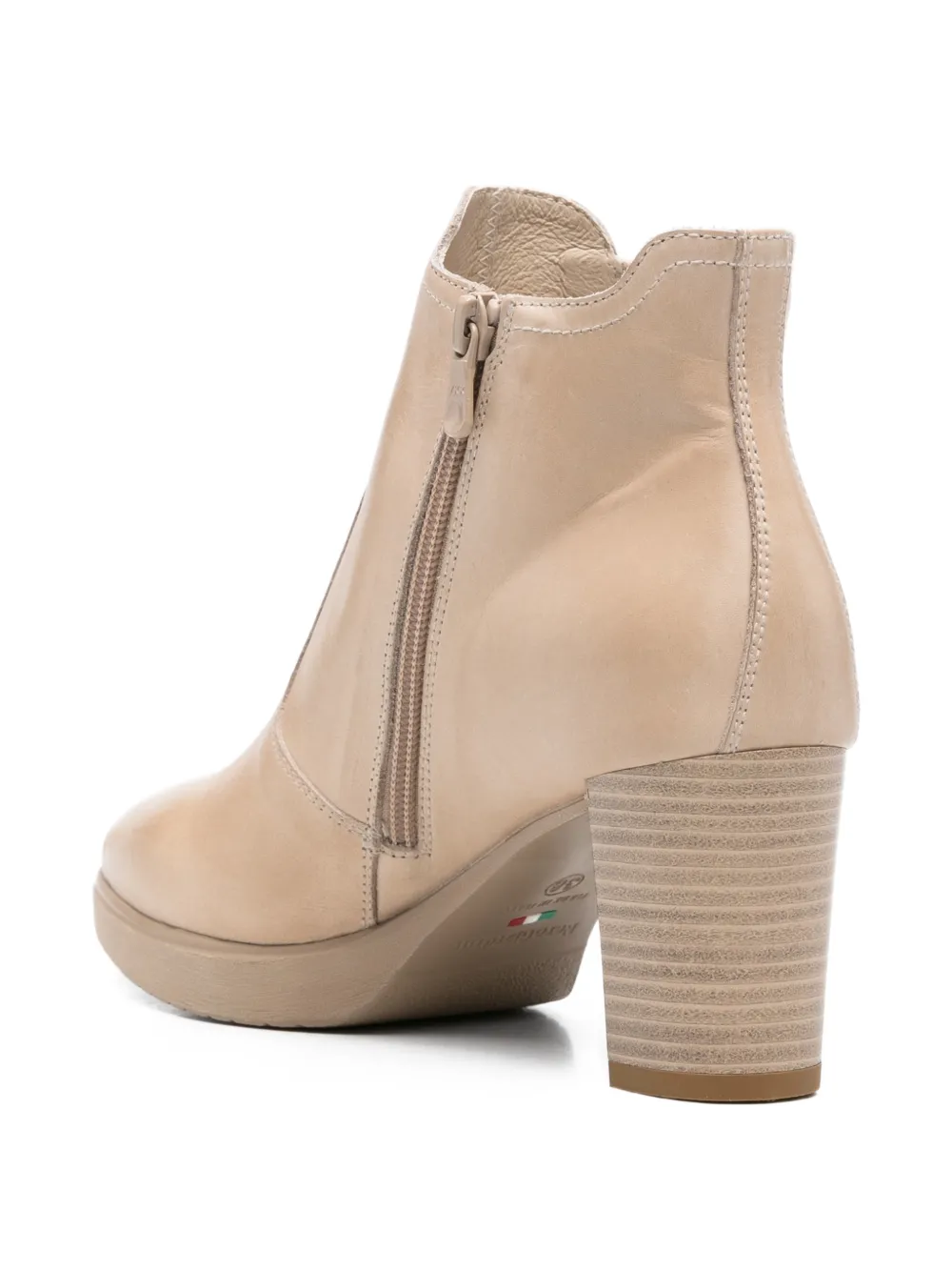  Nero Giardini Botas Con Correa Perforada - Neutro 